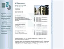 Tablet Screenshot of hno-blasewitz.de